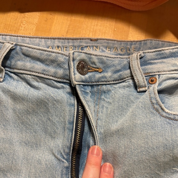 Light Blue Distressed Denim Jeans - Picture 8 of 8